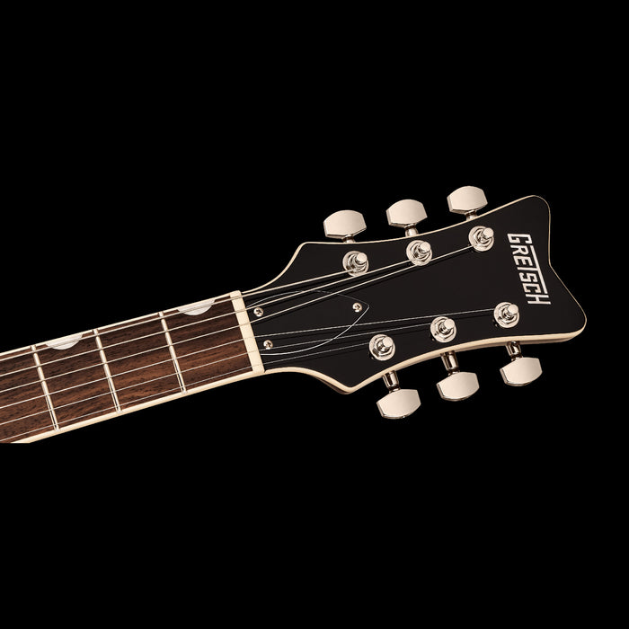 Gretsch Electromatic Jet Dark Cherry Metallic Headstock