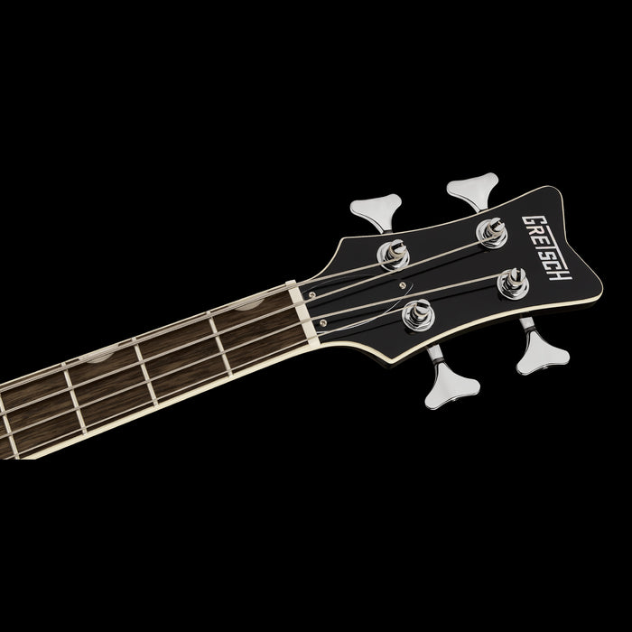 Gretsch Electromatic CVT Bass Double-Cut Bristol Fog Headstock