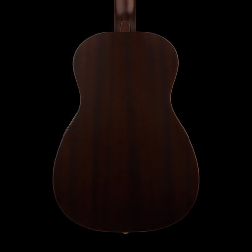 Gretsch Jim Dandy Parlor Deep Cherry Burst Acoustic Guitar Back Crop