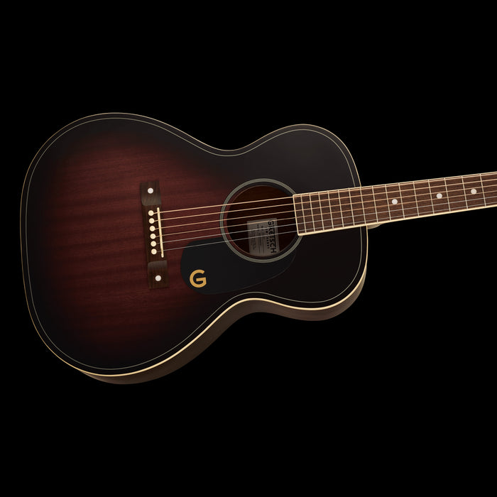 Gretsch Jim Dandy Concert Deep Cherry Burst Acoustic Guitar Contour Body Right