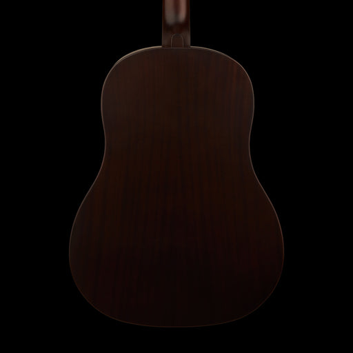 Gretsch Jim Dandy Dreadnought Deep Cherry Burst Acoustic Guitar Back Crop