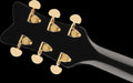 Gretsch G5021E Rancher Penguin Parlor Acoustic/Electric Black Acoustic Guitar Headstock Back