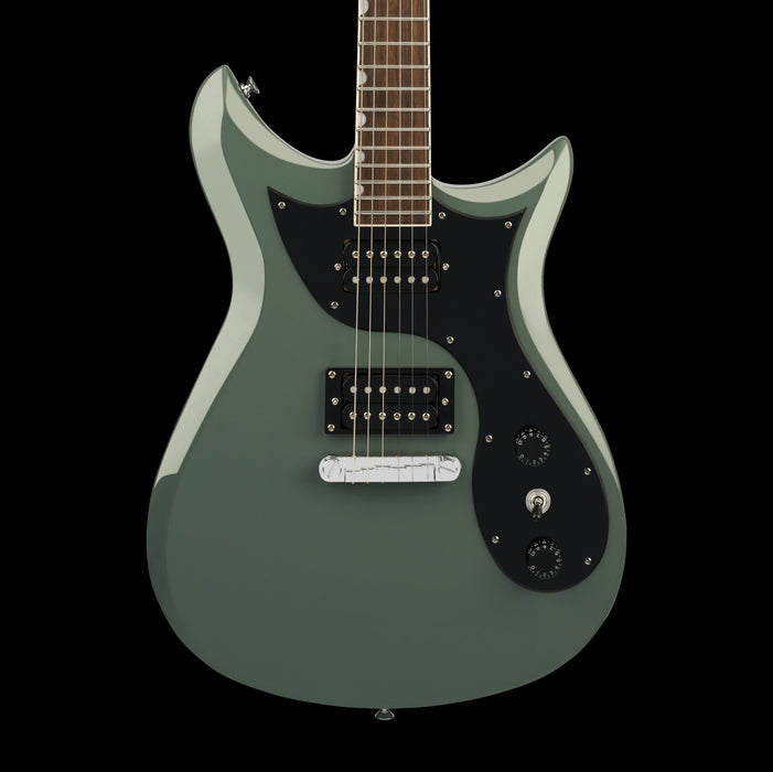 Gretsch Streamliner CVT Laurel Fingerboard Olive Drab Front Crop