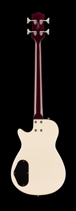 Gretsch Streamliner Jet Club Bass Single-Cut Laurel Fingerboard Vintage White Back