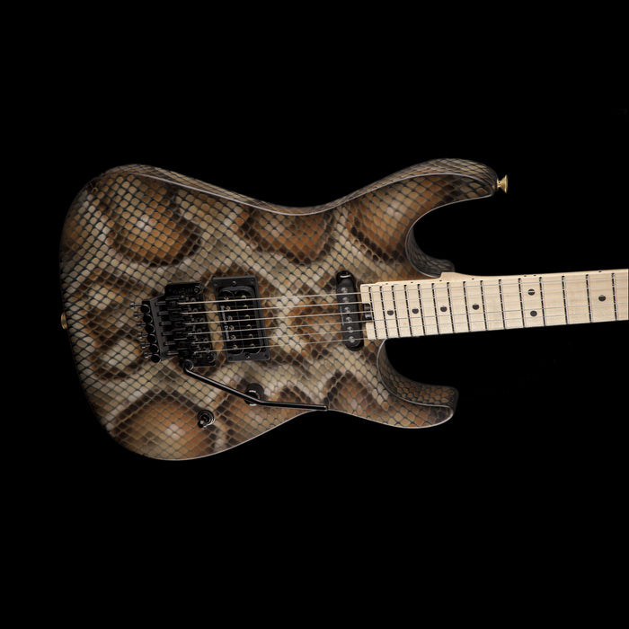 Charvel Warren DeMartini USA Signature Snake Snakeskin Contour Body Right