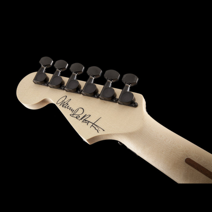 Charvel Warren DeMartini USA Signature Snake Snakeskin Headstock Signature