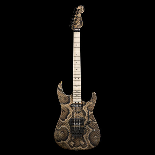 Charvel Warren DeMartini USA Signature Snake Snakeskin Front