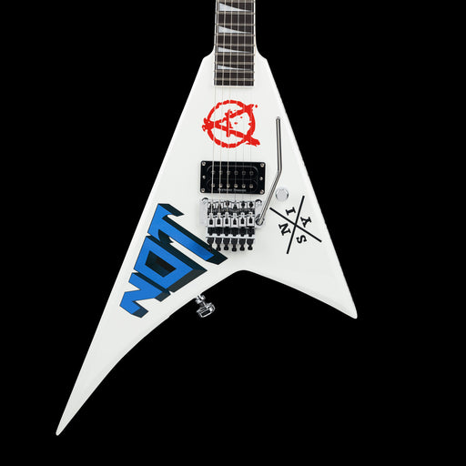 Jackson Limited Edition Legend Series Signature Scott Ian Rhoads RR22 NOT Pearl White Front Crop