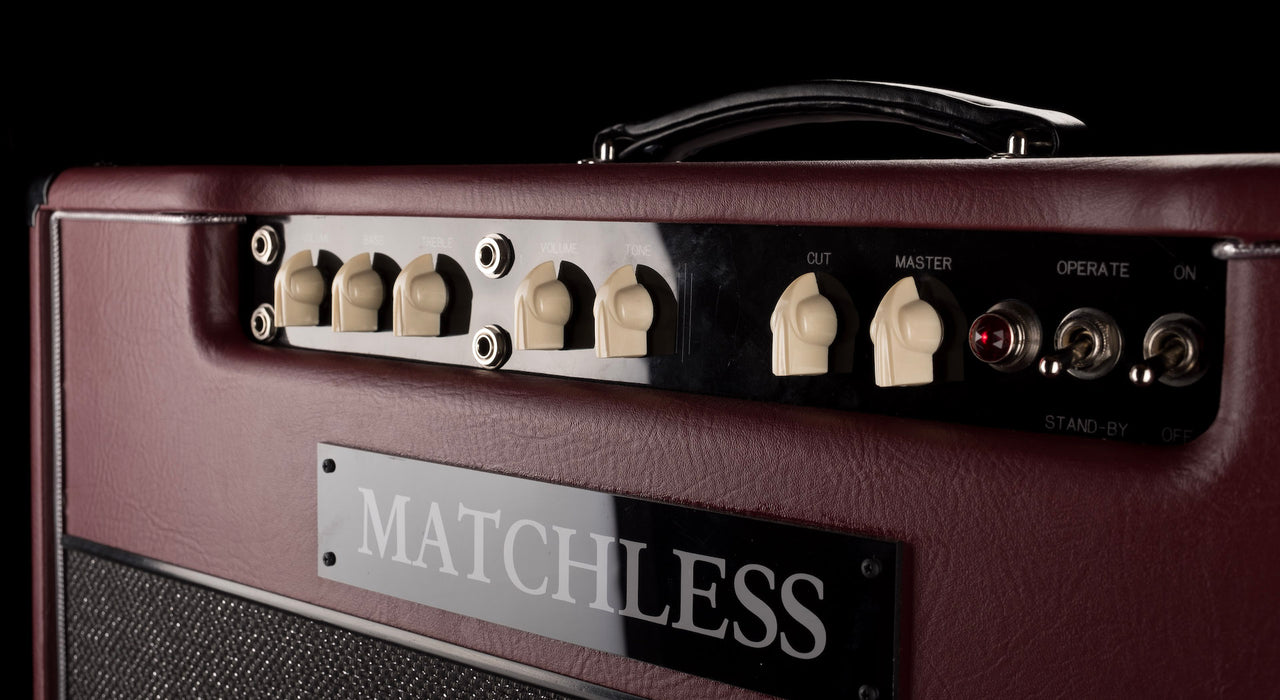 Matchless DC-30 2x12" Custom Color Dark Burgundy Guitar Amp Combo