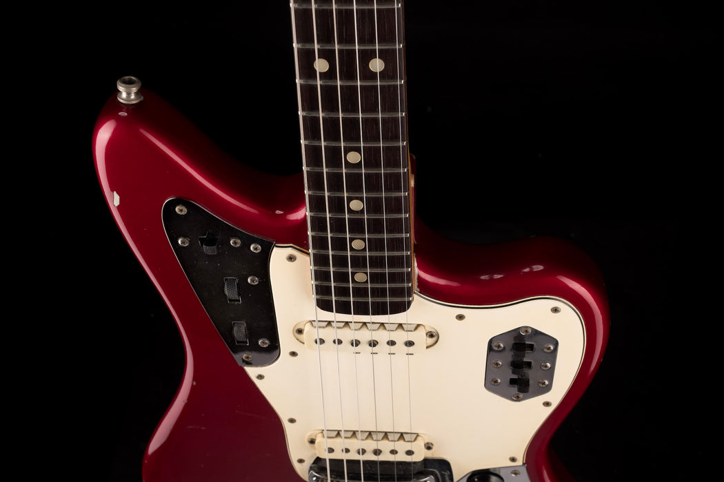 Vintage 1964 Fender Jaguar Candy Apple Red All Original With Case