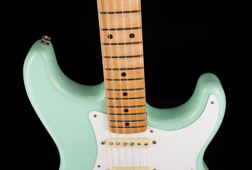 Pre Owned Fender Road Worn Vintera 50's Strat Surf Green With OHSC