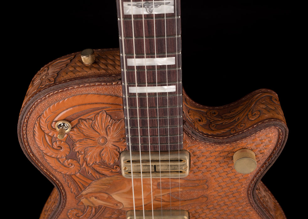 Gretsch Custom Shop Masterbuilt Stephen Stern G6130-CST Leather Roundup Closet Classic