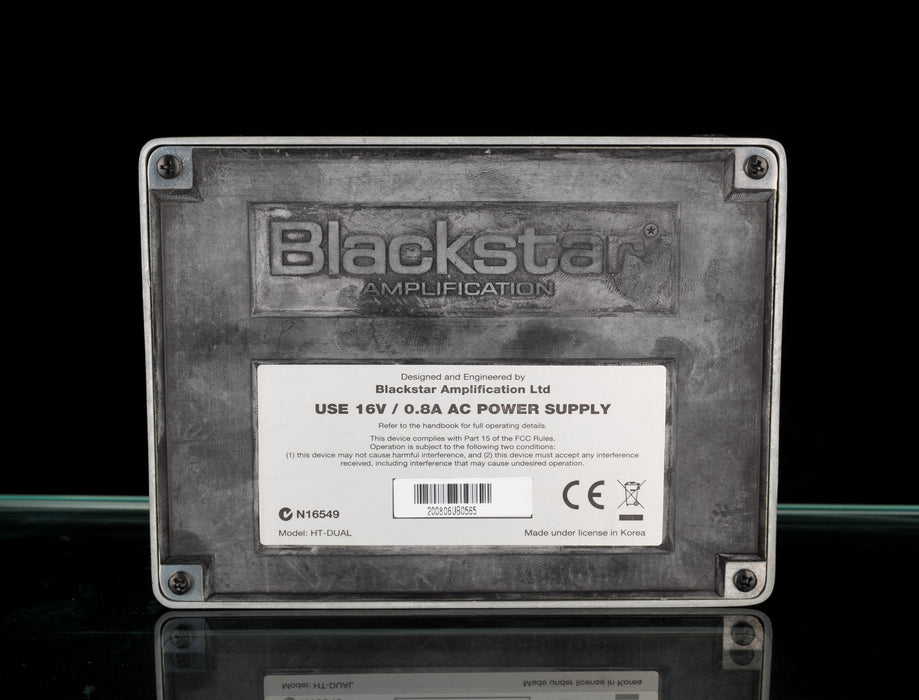 Used Blackstar HT-Dual Overdrive Distortion Pedal With Box