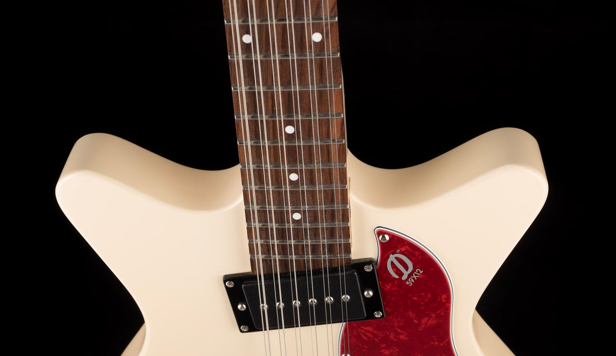 Used Danelectro 59X12 12-String Electric Guitar Vintage Cream