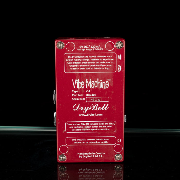 Used Dry Bell V1 Vibe Machine Pedal With Box