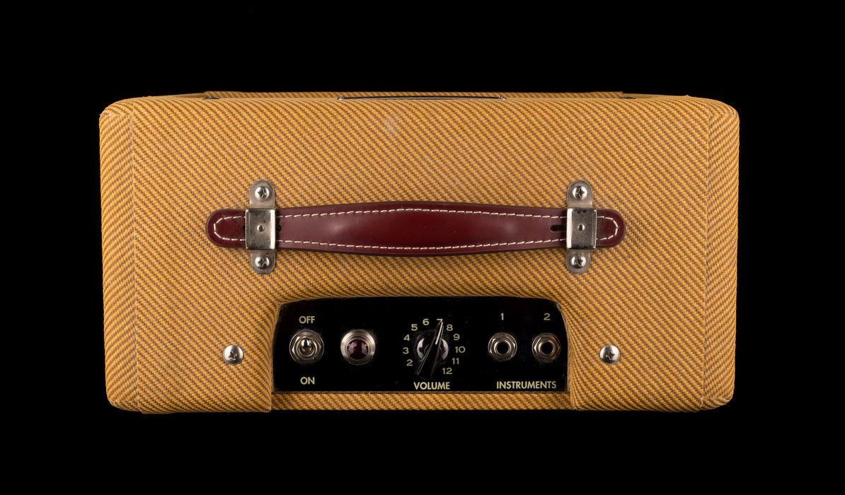 Used Fender 57 Custom Champ Tweed Guitar Amplifier with Cover