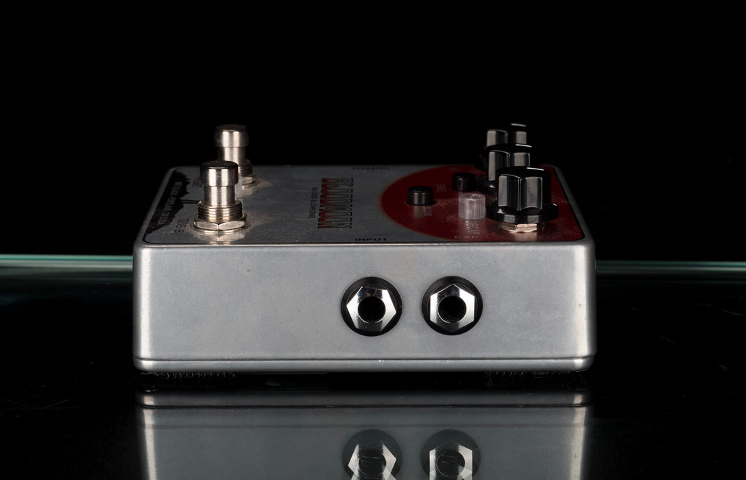 Used Mr. Black BloodMoon Blood & Chrome Modulated Reverb Pedal