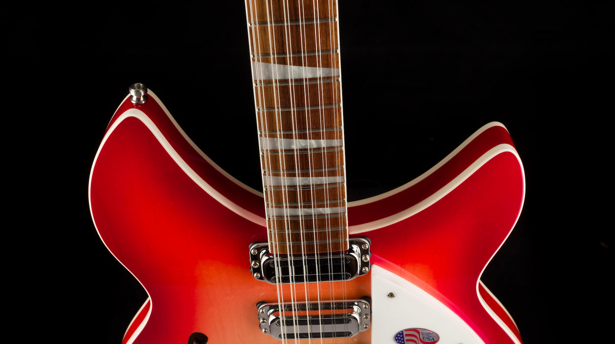 Rickenbacker 1993Plus 12 String Fireglo Semi Hollow Electric Guitar With Case