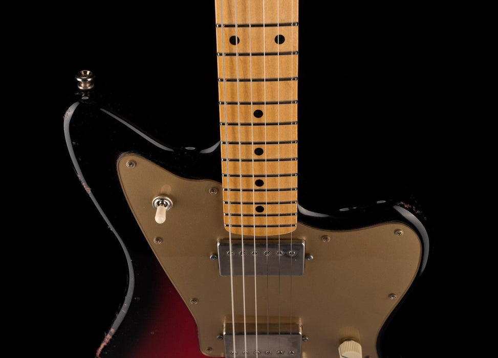 Fano Oltre JM6 Light Distress Red Burst with Gig Bag