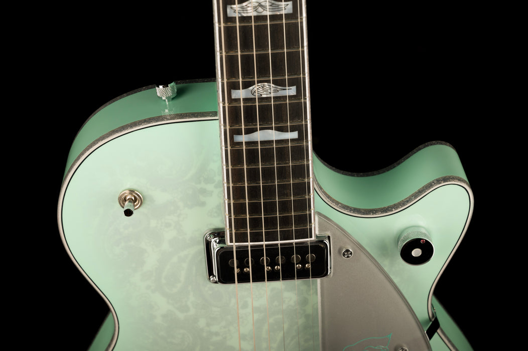 Gretsch Custom Shop Masterbuilt G6134CS 1955 Surf Paisley Penguin NOS