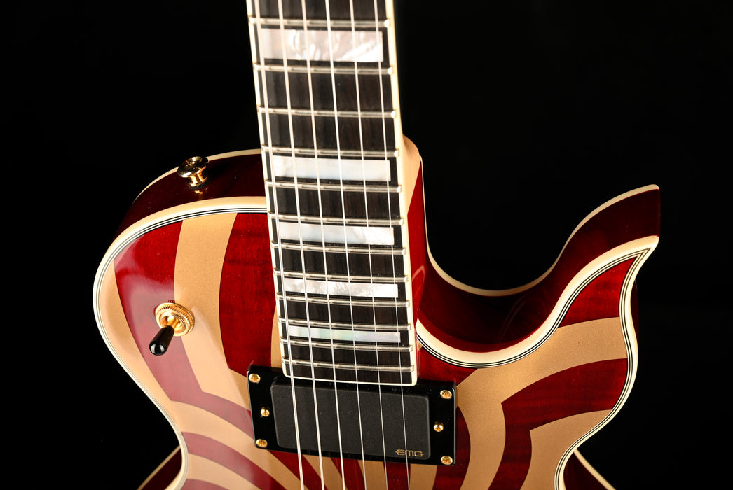 Used Wylde Audio Odin Grail Buzzsaw Crimson Gold with Gig Bag