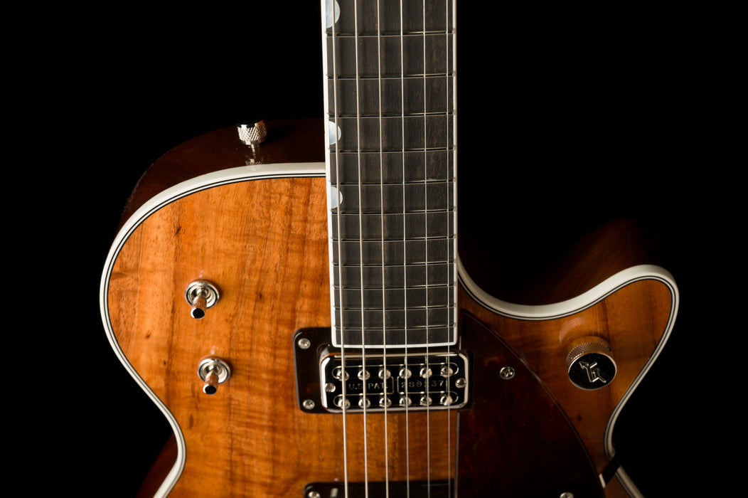 Gretsch Custom Shop Masterbuilt G6128CS-59 Koa Duo Jet With Case
