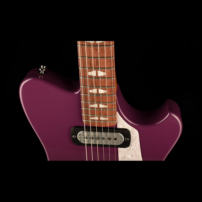 Powers Electric A-Type Aubergine Closeup Top Contour