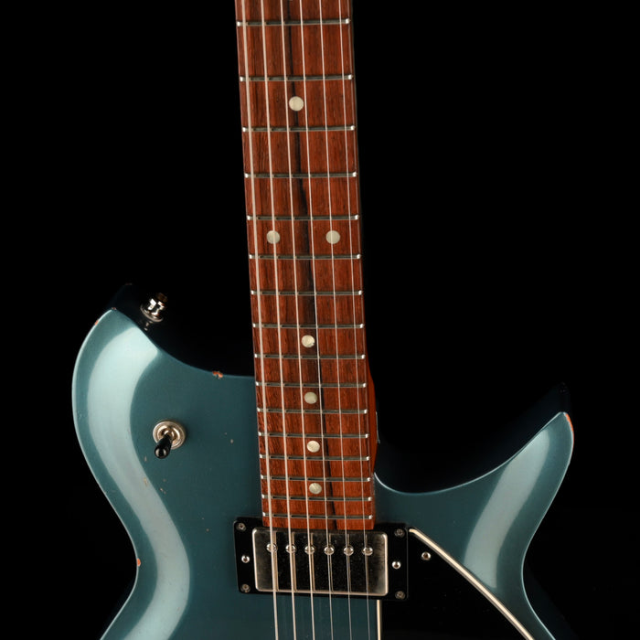 Used Fano Alt de Facto RB6 Pelham Blue Electric Guitar With OHSC