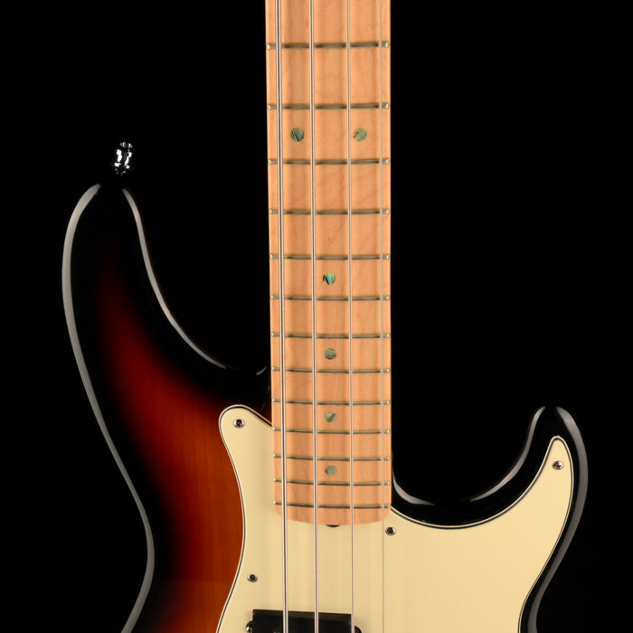 Pre Owned 2006 Fender American Deluxe Precision Bass 3-Color Sunburst With Case
