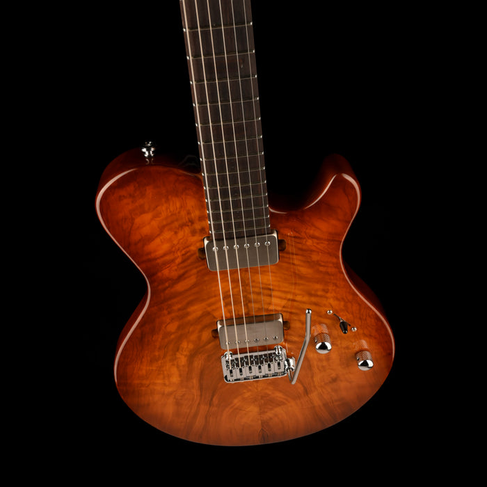 Pre Owned Pereira Custom Guitars Joseane Honeyburst With OHSC