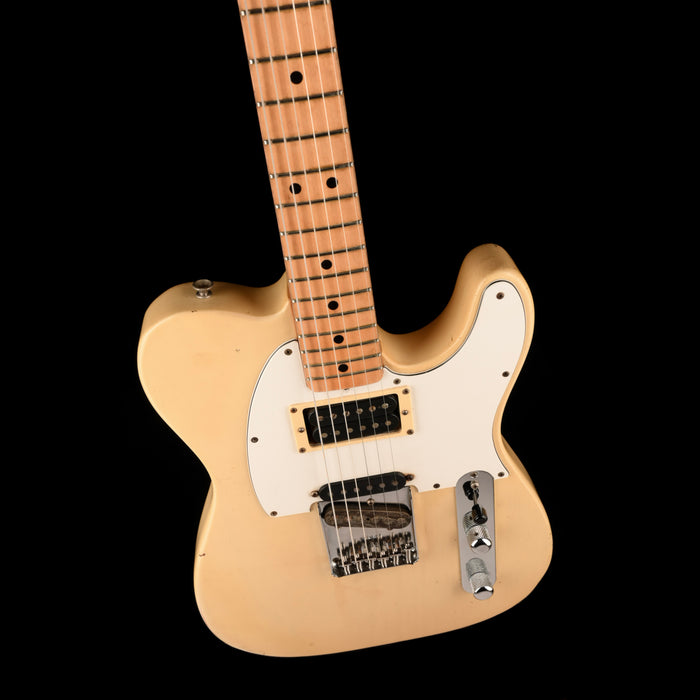 Pre Owned 1975 Fender Telecaster Blonde Modded With Case