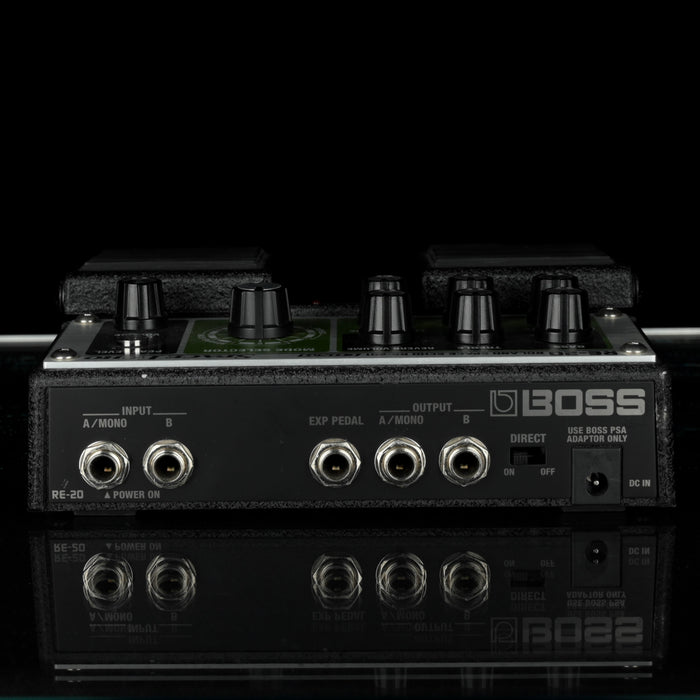 Used Boss RE-20 Space Echo Delay Reverb Pedal