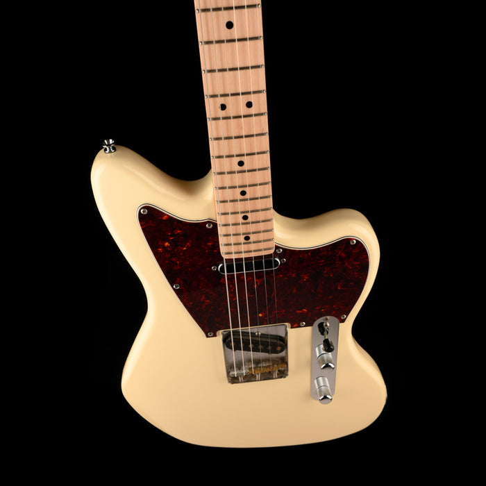 Used Squier Paranormal Offset Telecaster Maple Neck Olympic White