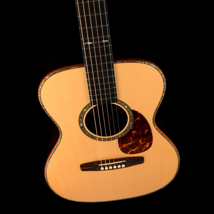 Pre Owned 2007 Don Musser OM Natural Acoustic Guitar With Case