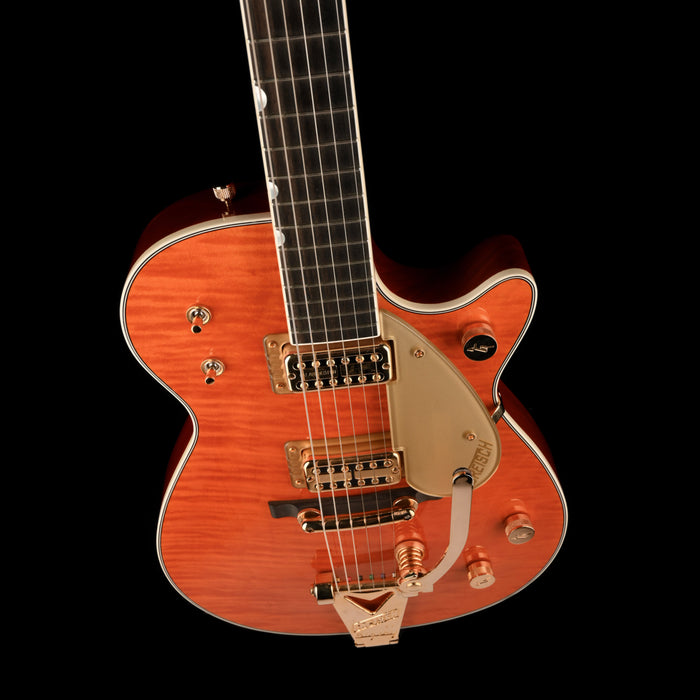 Pre Owned Gretsch Custom Shop Masterbuilt Stephen Stern G6128-59 Duo Jet NOS Orange With OHSC