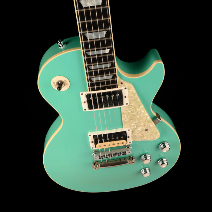 Pre Owned 1997 Gibson Custom Shop Les Paul Catalina Cascade Green With OHSC