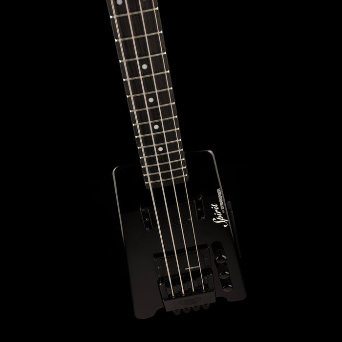 Pre Owned Spirit by Steinberger XT-2 Standard Bass Guitar Black with Gig Bag