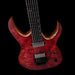 Mayones Duvell Elite Pro 6 String Baritone Antique Red Velvet Raw Electric Guitar With Case