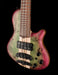 Mayones Cali4 17.5" Scale Bass Swamp Ash TEW Body 3A Eye Poplar Top Custom Color Goblinburst