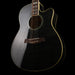 Used Ibanez AEF30E Trans Black Acoustic Electric Guitar with HSC