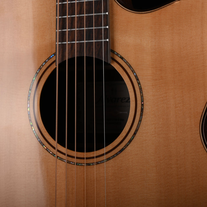 Used Alvarez ABT710 Elite Baritone Acoustic Electric Guitar Natural