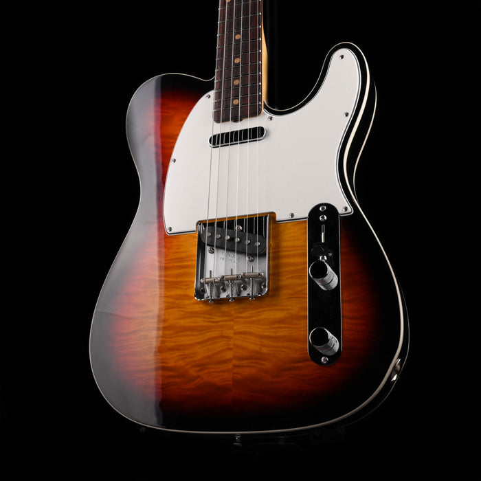 Fender Custom Shop 1960 Telecaster Custom Flametop NOS 3-Tone Sunburst With Case