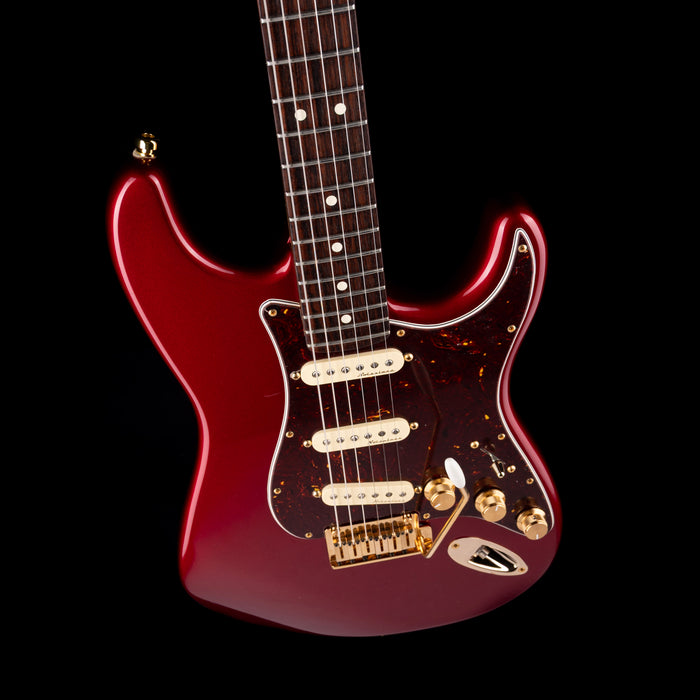 Pre Owned 1997 Fender American Standard Stratocaster Candy Apple Red With OHSC