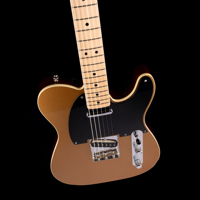 Pre Owned 2015 Fender Custom Shop Telecaster Two-Tone NOS Aztec Gold With OHSC