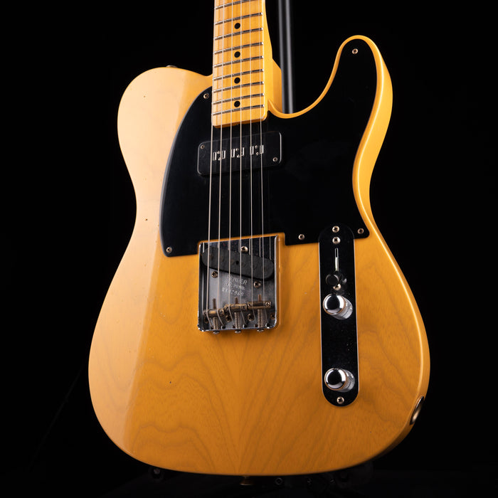 Fender Custom Shop 1952 Telecaster Staple Journeyman Relic Butterscotch Blonde