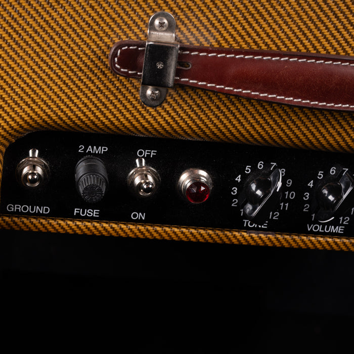 Pre Owned Tungsten Cortez 5E3 Circuit 12-Watt Tweed Guitar Amp Combo With Cover