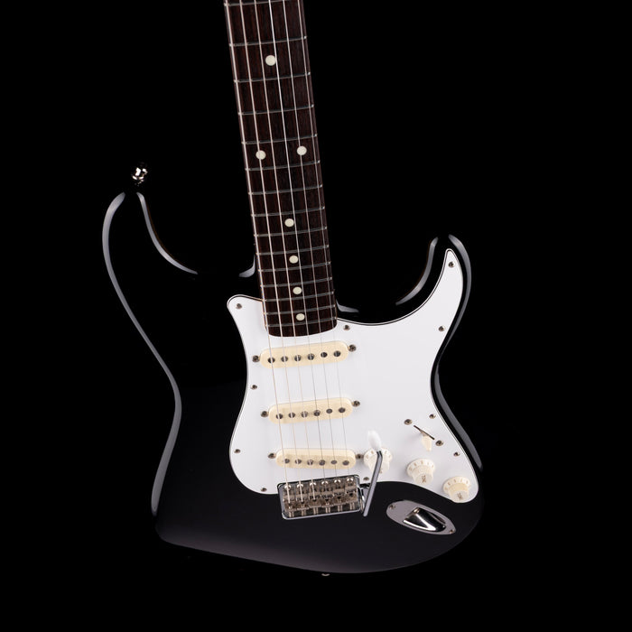 Pre Owned 1989-90 Fender Made In Japan '62 Reissue Stratocaster Black With Gig Bag