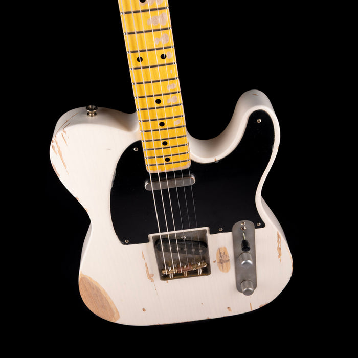 Pre Owned Nash T-52 Medium Aged Ash Mary Kay White Electric Guitar With OHSC