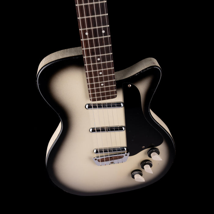 Vintage 1959 Silvertone U3 Model 1305 Sears Silverburst Electric Guitar