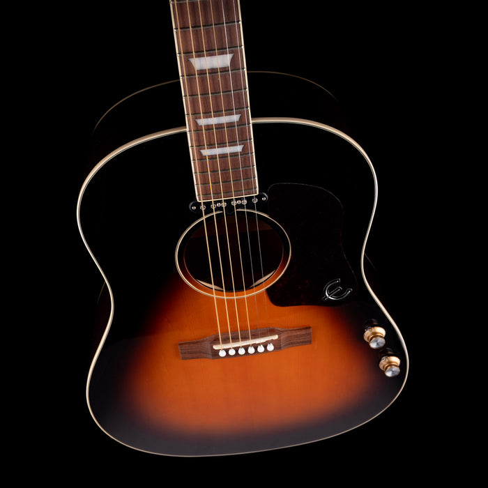 Pre Owned Epiphone EJ-160E Acoustic Electric Guitar With Gig Bag
